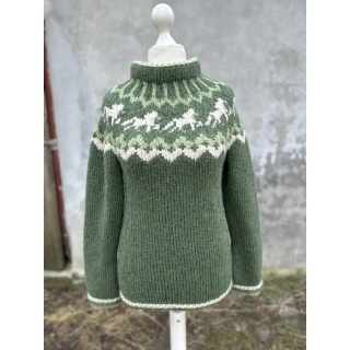 Vidir alpakka grøn img_5695